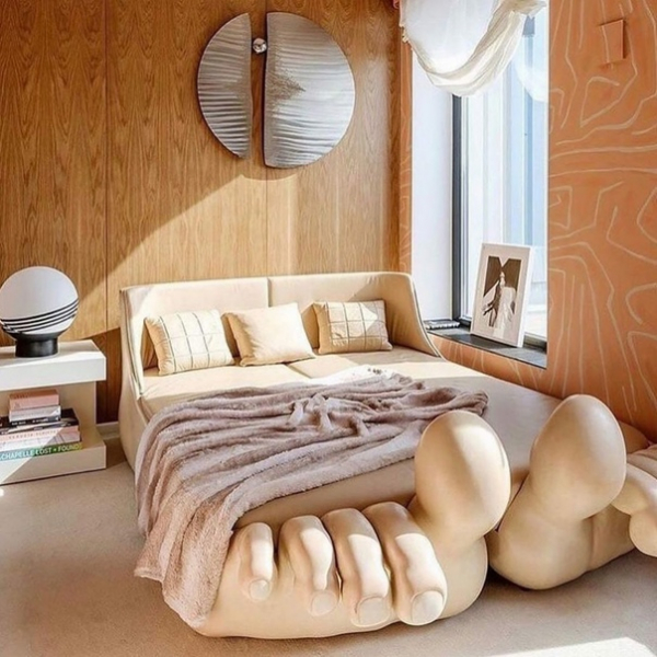 Правда позитивный дизайн спальни 
